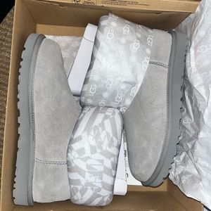 UGG MINI JERSEY GREY PRINT *NEW*